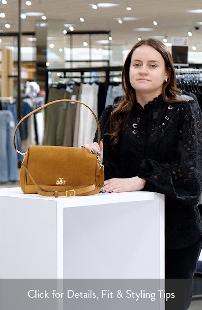 Charlie Suede Shoulder Bag, sales video thumbnail