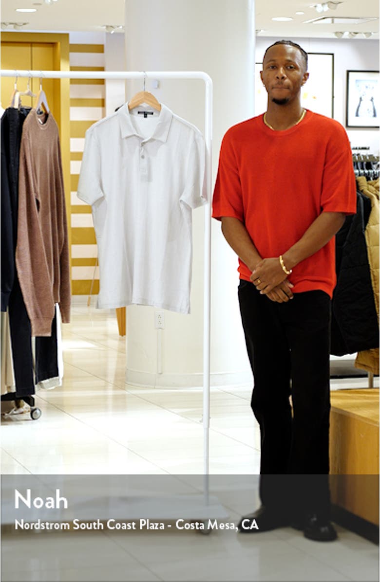 Renewer Cotton Blend Piqué Polo, sales video thumbnail