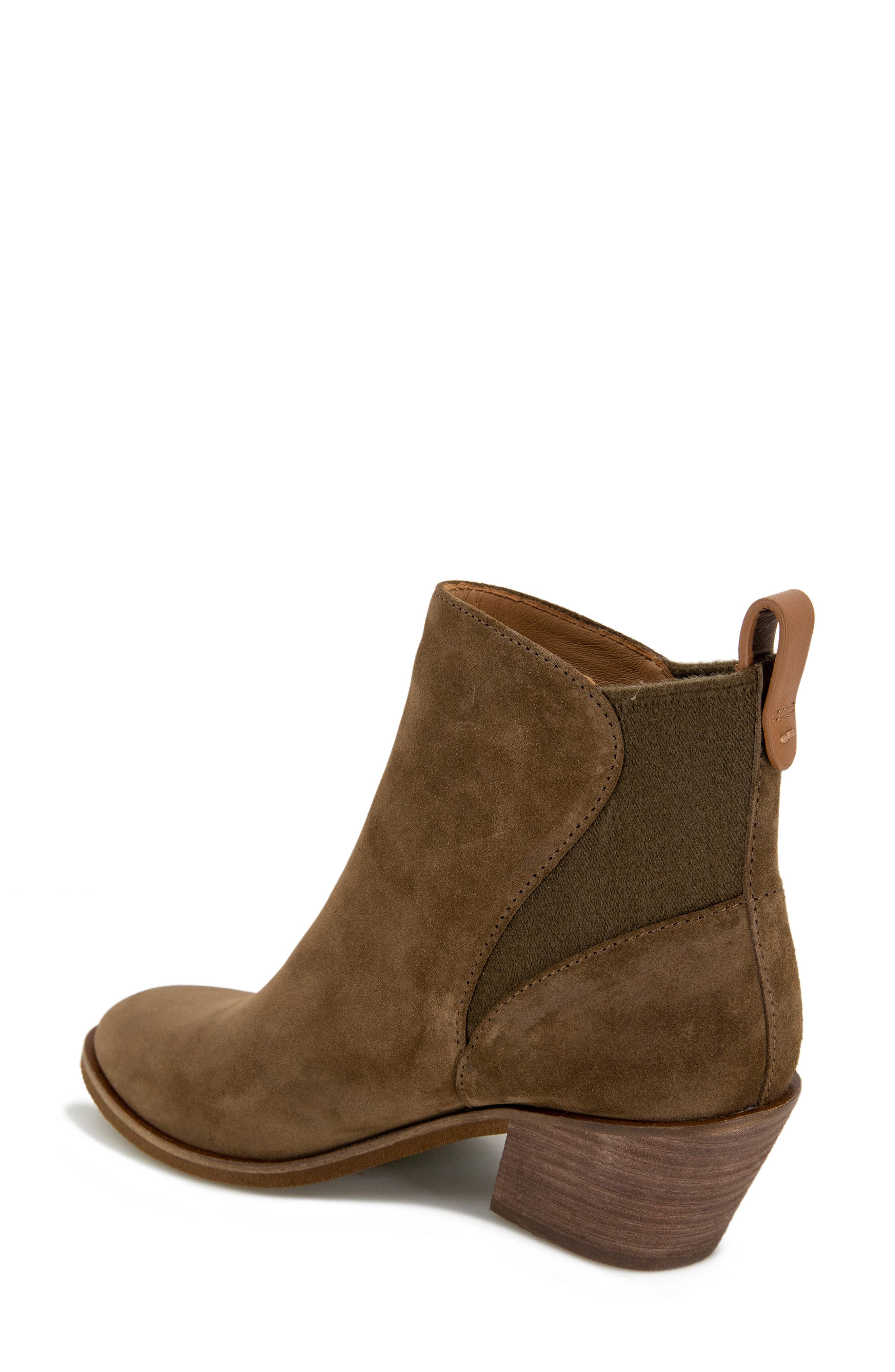 Gentle Souls Clint Western Bootie, Alternate, color, Cocoa Suede