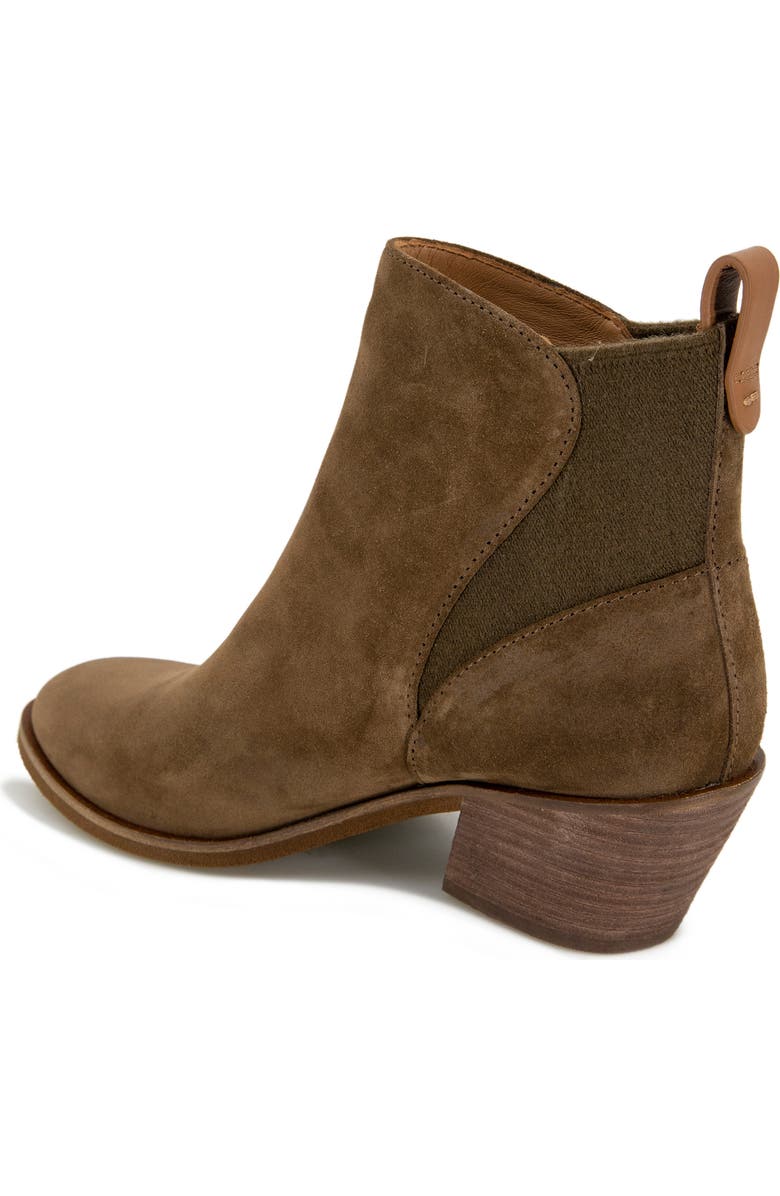 Gentle Souls Clint Western Bootie, Alternate, color, Cocoa Suede