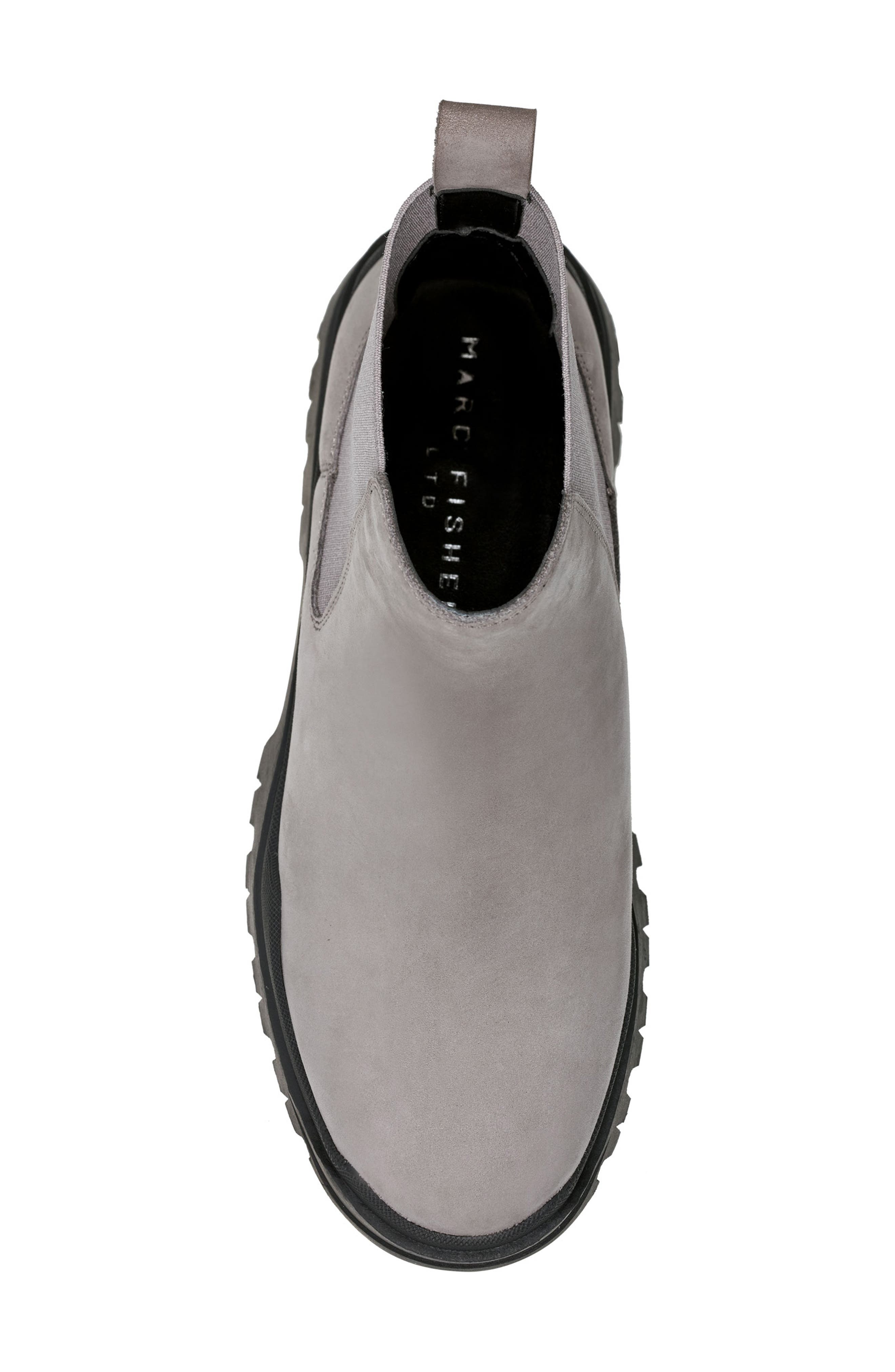 Marc Fisher LTD Farris Chelsea Boot, Alternate, color, Grey/ Grey