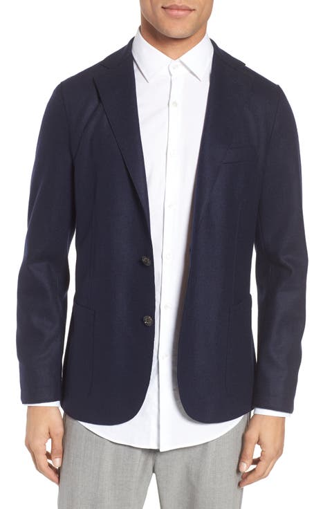 Slim Fit Wool Blend Sport Coat