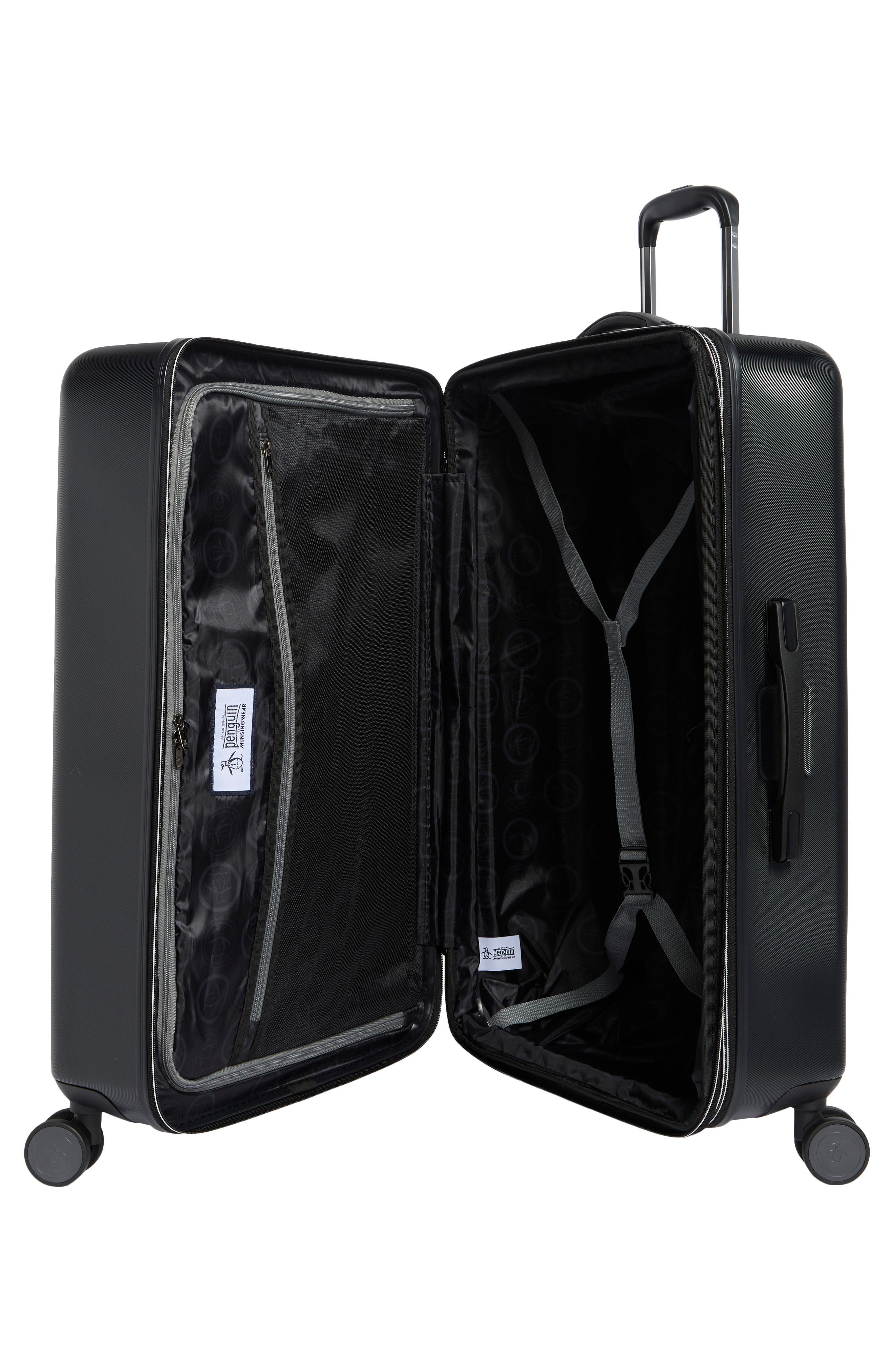 Original Penguin Finnes 29-Inch Hardside Spinner Luggage, Alternate, color, Black