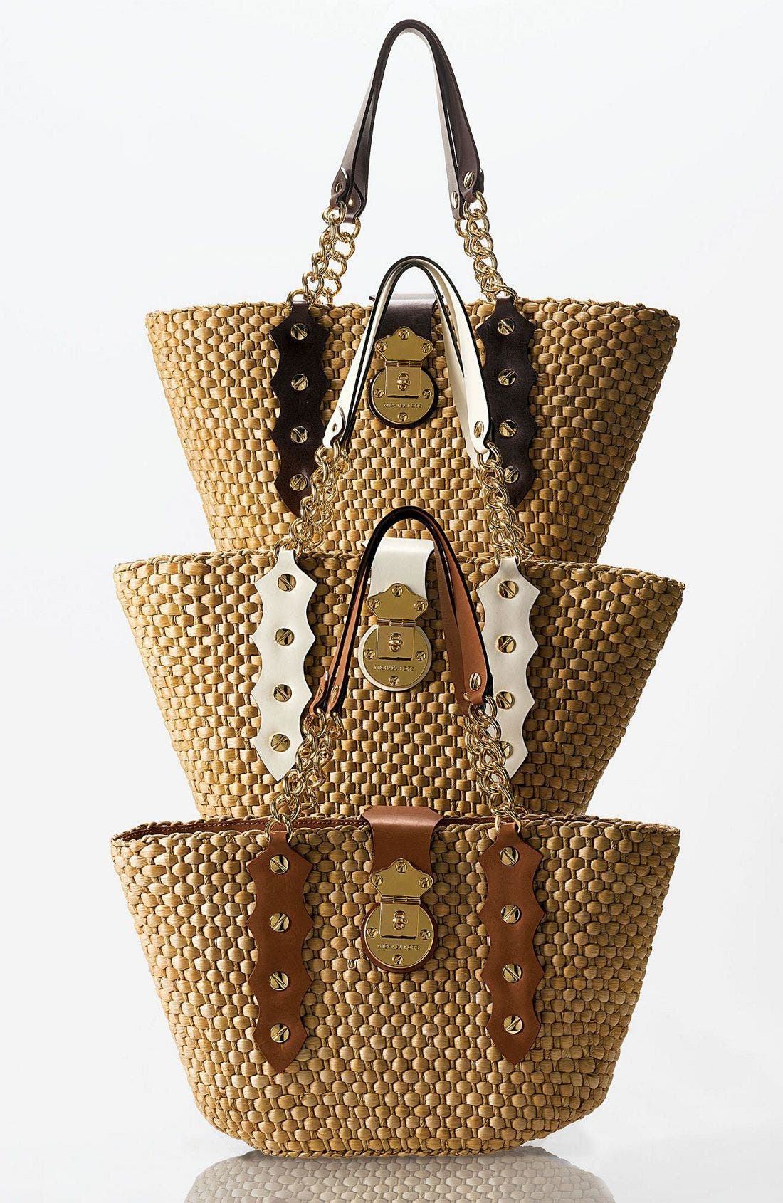 MICHAEL Michael Kors 'Santorini - Large' Shopper, Alternate, color, 