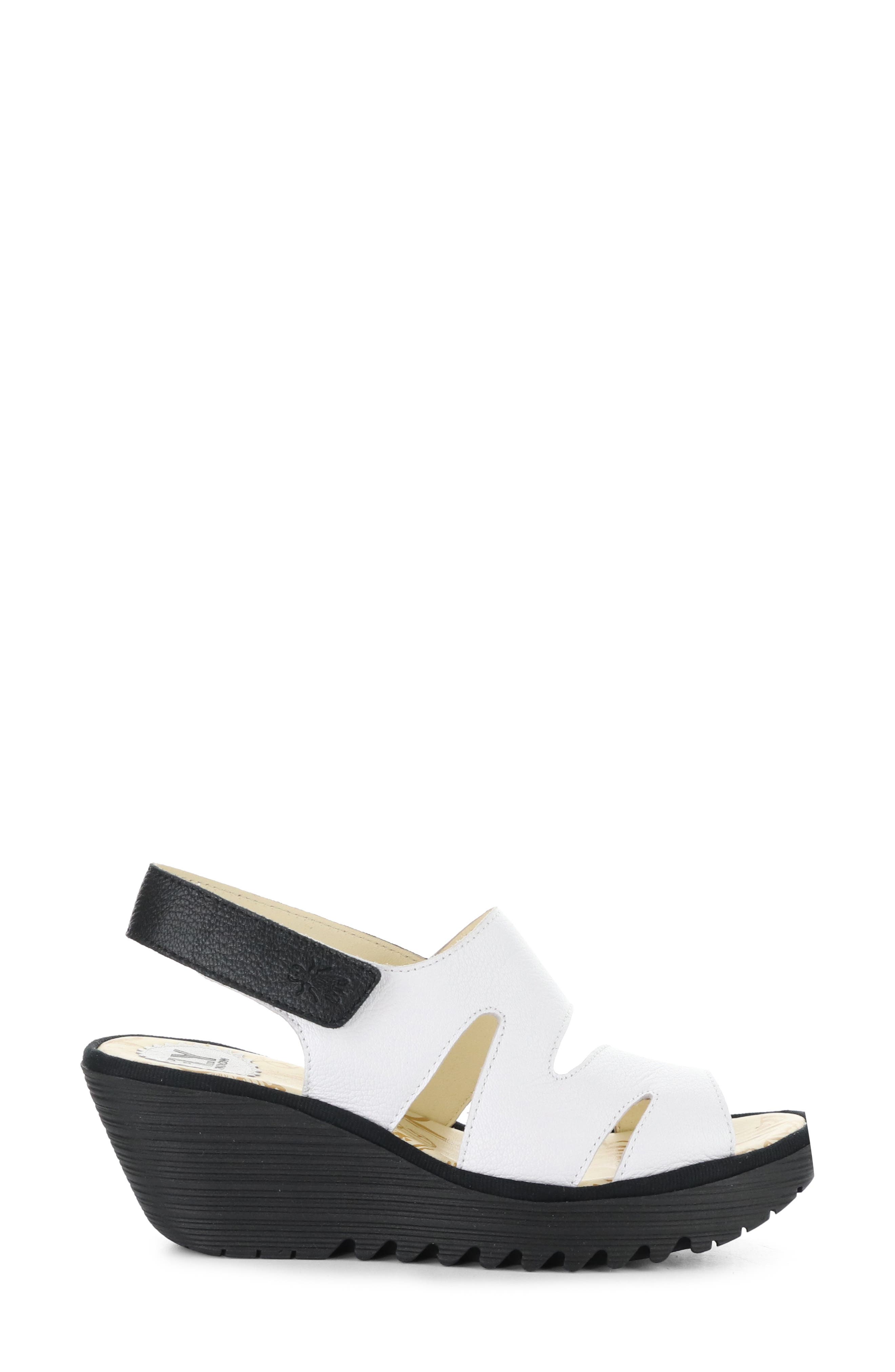 Fly London Yaad Slingback Platform Wedge Sandal, Alternate, color, 