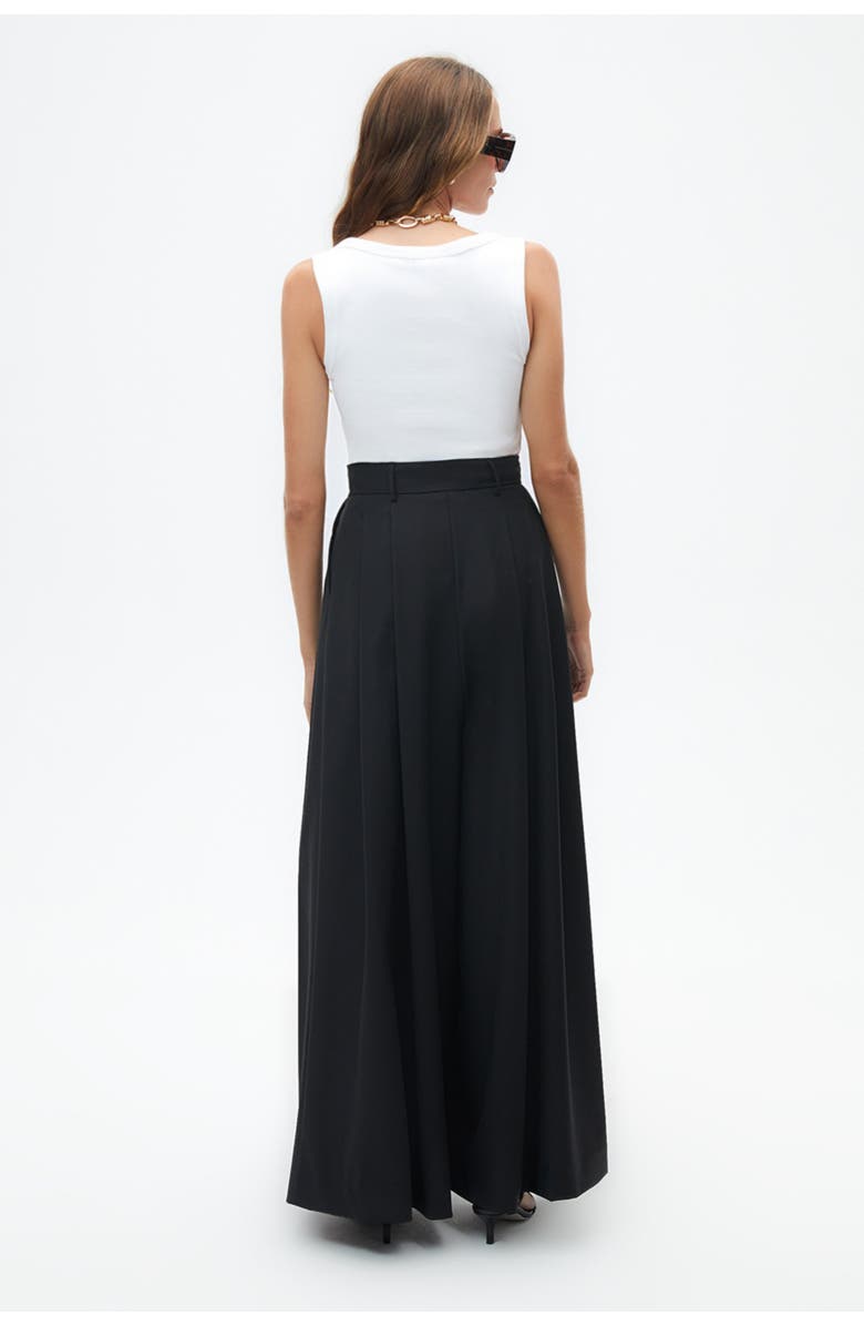 Nocturne Pleated Wide Leg Pants, Alternate, color,
