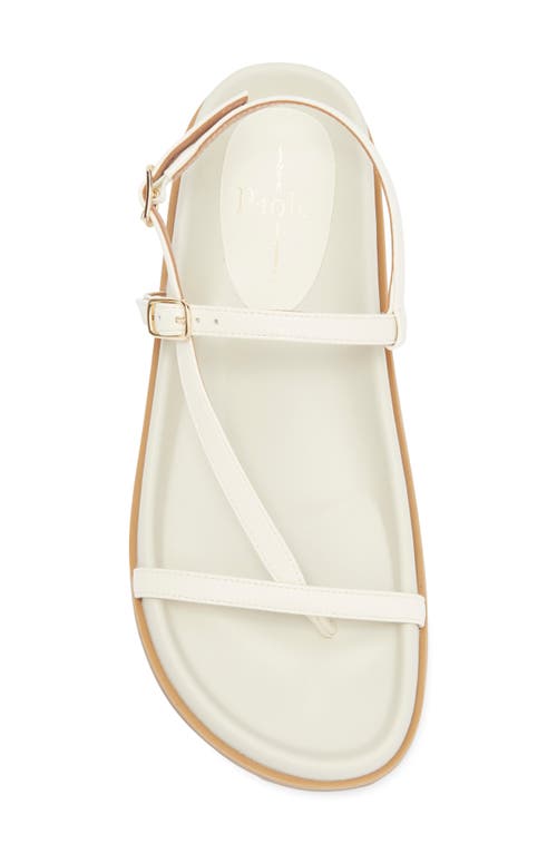 Linea Paolo Leanne Slingback Platform Sandal In Ivory
