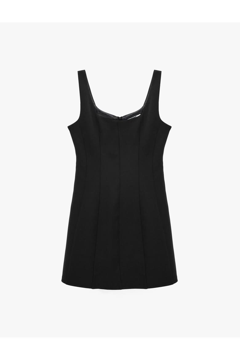Mini Dress, Alternate, color, BLACK