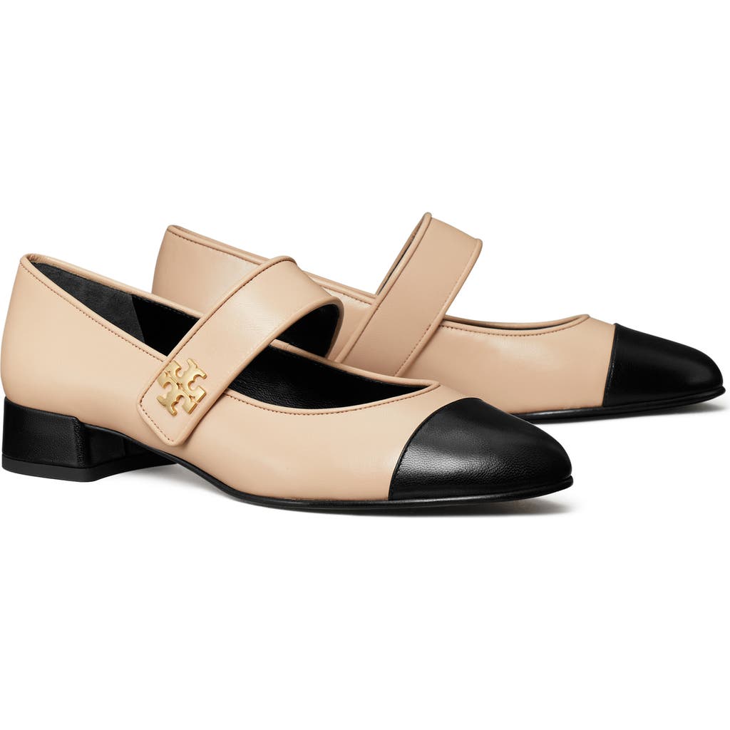 Tory Burch Cap Toe Mary Jane Pump In Multi