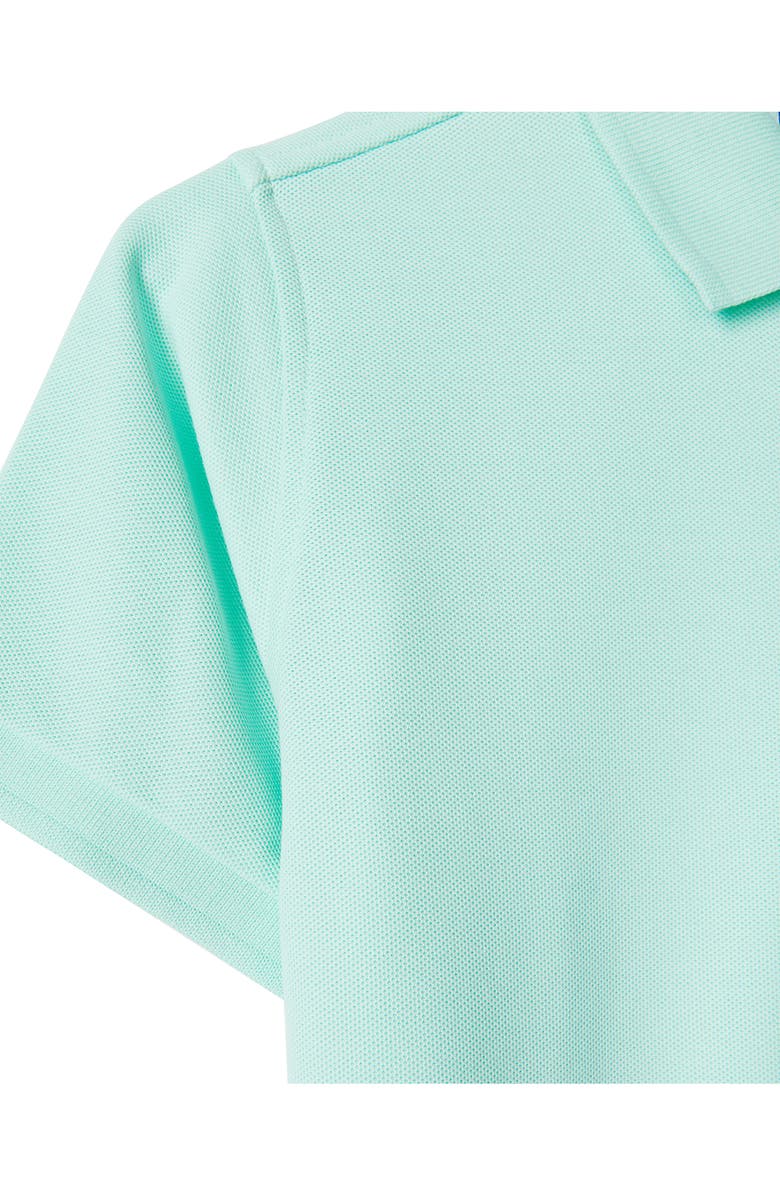 Psycho Bunny Kids' Classic Cotton Piqué Knit Polo, Alternate, color, 