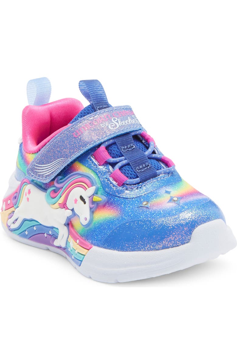 SKECHERS Kids' Unicorn Chaser Sneaker, Main, color, Blue