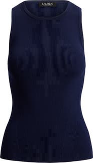 Lauren Ralph Lauren Matte Rib Sweater Tank