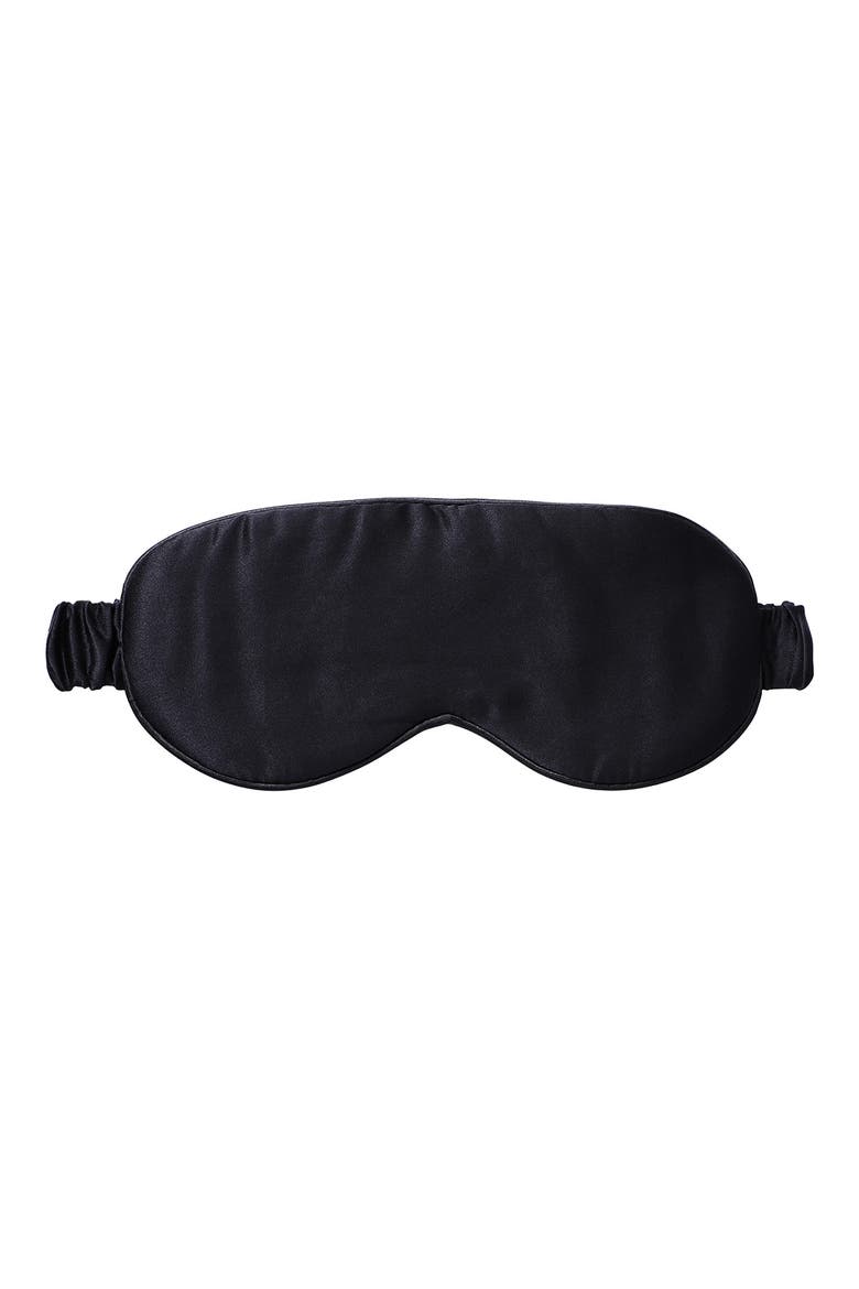 silversilk™ Sleep Mask, Main, color, BLACK