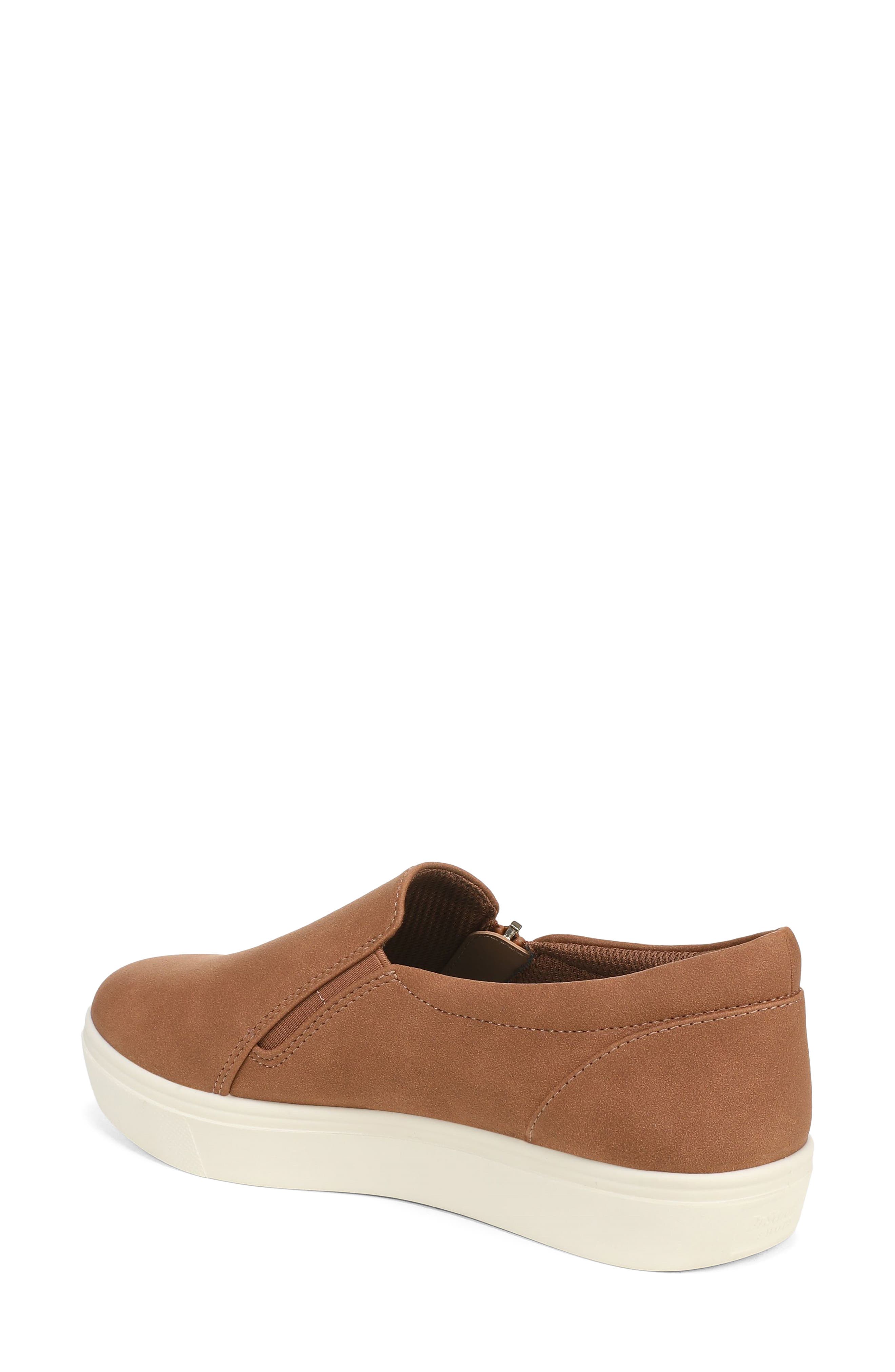 Madison Cloud Zip Sneaker, Alternate, color, HONEY BROWN FAUX LEATHER