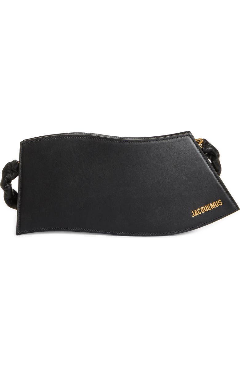 Jacquemus La Vague Leather Shoulder Bag, Main, color,