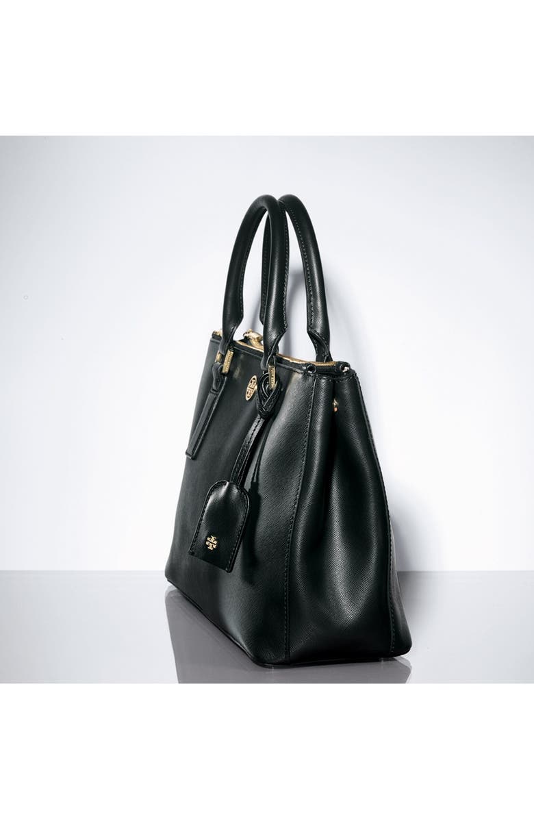 Tory Burch 'Robinson - Mini' Double Zip Tote, Alternate, color,