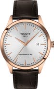 Tissot Classic Dream Automatic Leather Strap Watch, 40mm