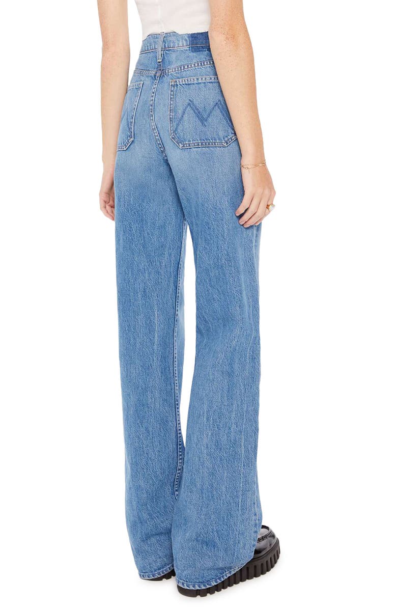 MOTHER The Patch Maven High Waist Wide Leg Jeans, Alternate, color,
