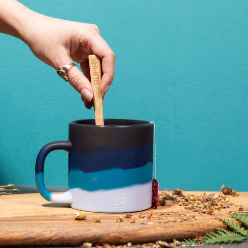 Silipint 2 Pack 16oz Silicone Coffee Mug W/ Lid, Moon Beam