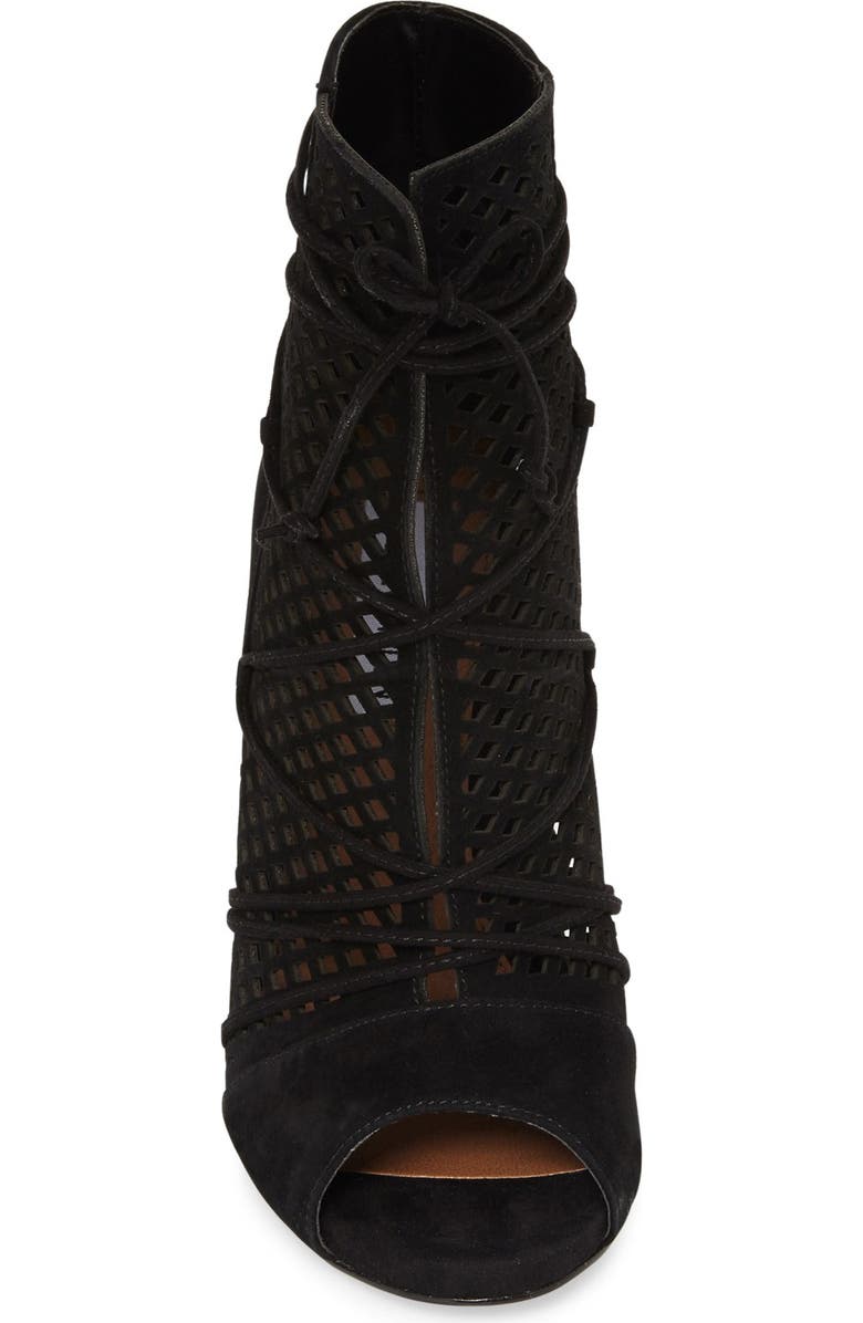 Steve Madden 'Maddye' Peep Toe Bootie, Alternate, color,