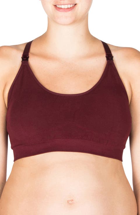 Seamless Yoga Nursing Bralette