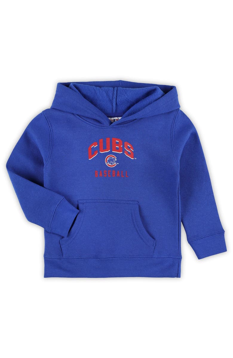 Outerstuff Toddler Royal/Gray Chicago Cubs Play-By-Play Pullover Fleece Hoodie & Pants Set, Alternate, color, 