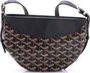 Pre-Owned Goyard Hirondelle Shoulder Bag Coated Canvas and Leather