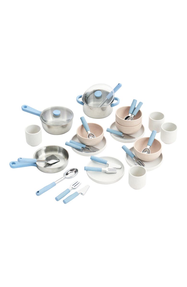 Kaplan Early Learning Company Deluxe Kitchenware Set - 30 pieces, Alternate, color, Multicolored