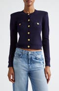 L'AGENCE Toulouse Crewneck Cardigan