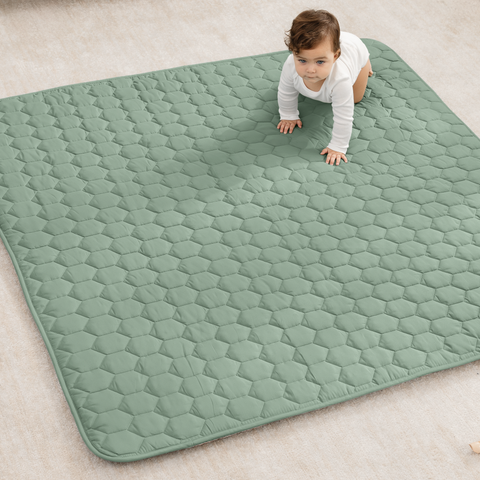Premium Play Mat with Non-Slip Bottom, Square