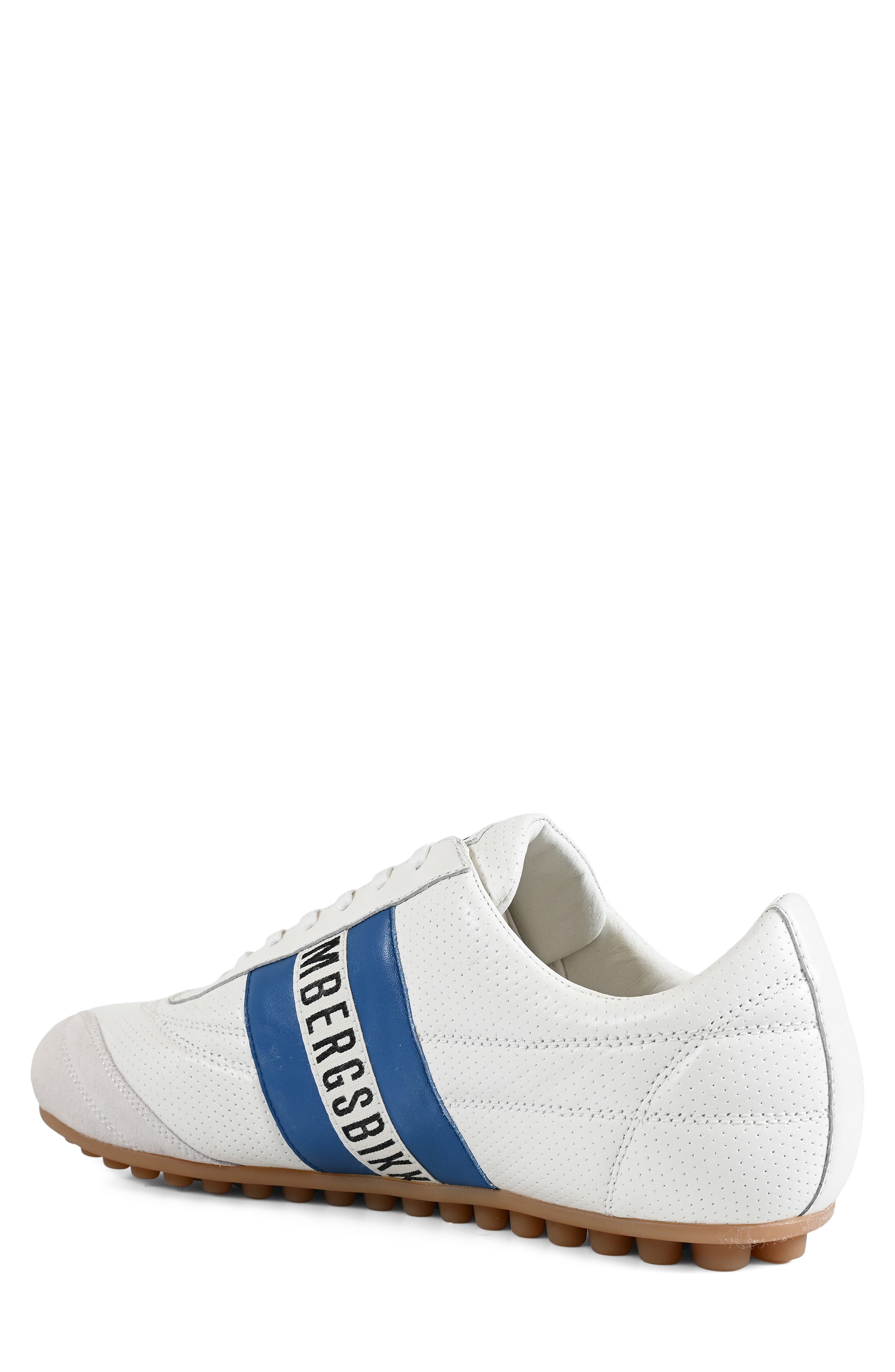 BIKKEMBERGS Logo Stripe Sneaker, Alternate, color, White