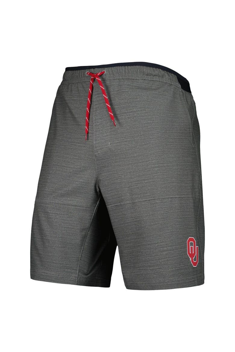 Men's Columbia Gray Oklahoma Sooners Twisted Creek Omni-Shield Shorts, Alternate, color, Gray
