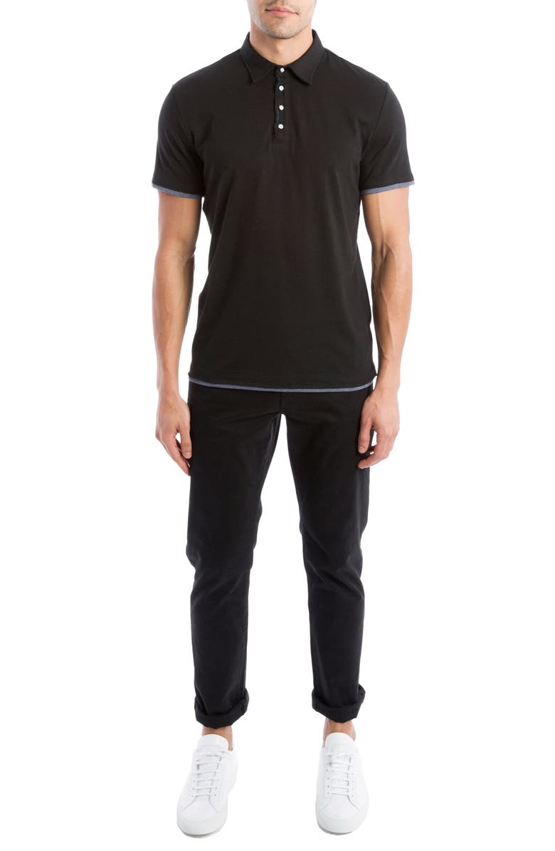 7 Diamonds Ultimate Slim Fit Polo, Main, color,