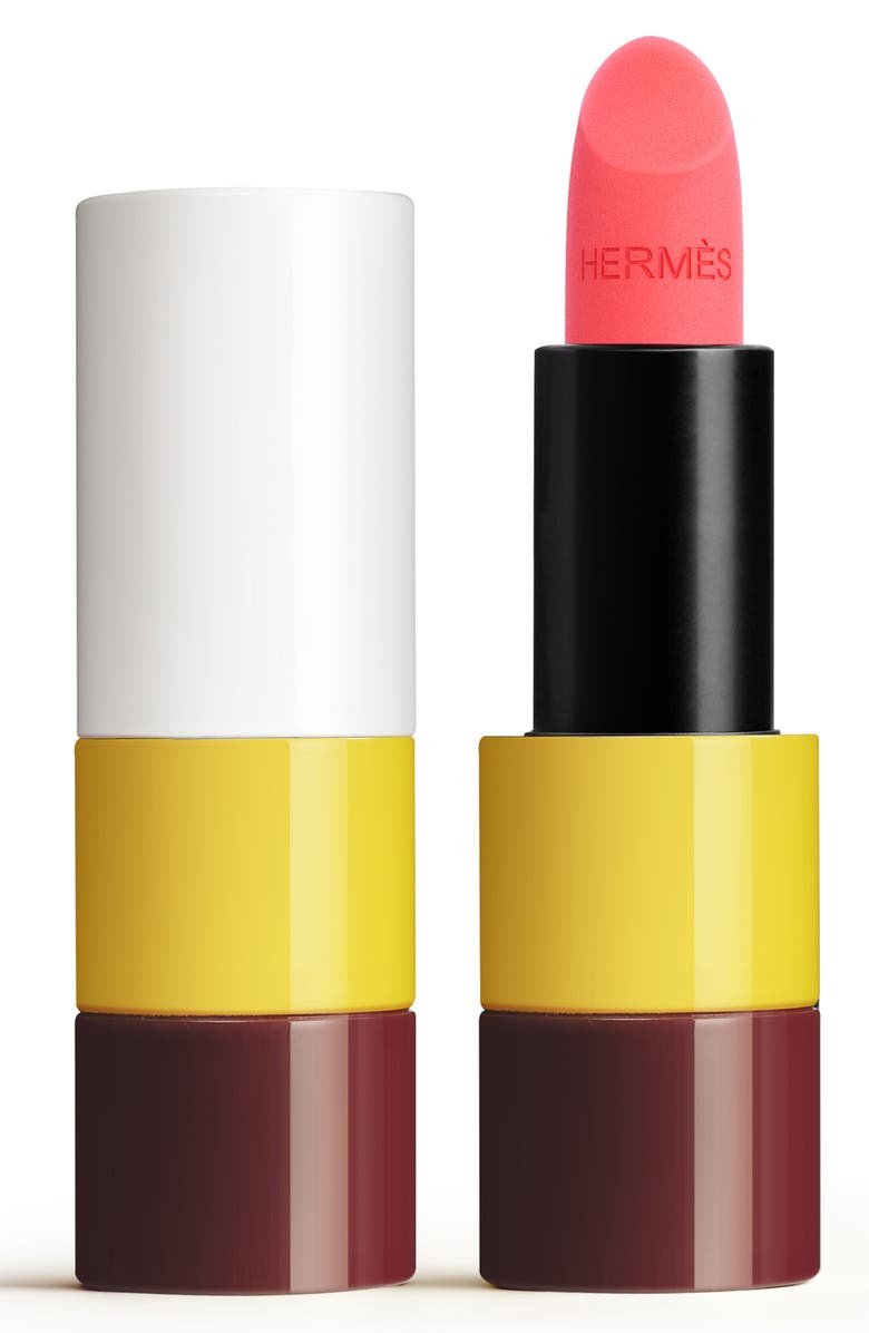 Hermès Rouge Hermès Rose Inouï - Limited edition matte lipstick, Main, color, 