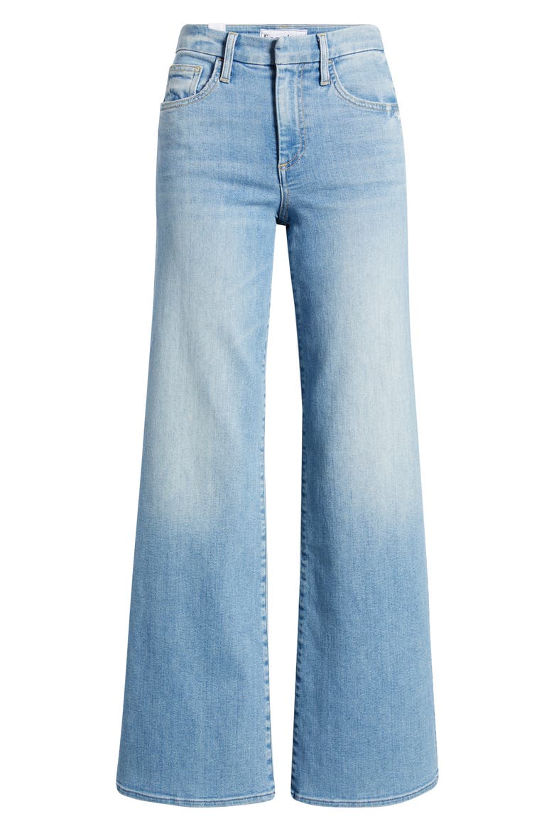 Galway Gaucho Jeans, Main, color, LIGHT WASH INDIGO