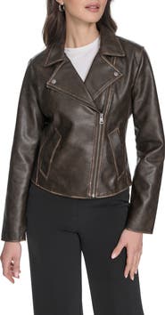 Levi's Women's Essential Faux Leather Moto Jacket