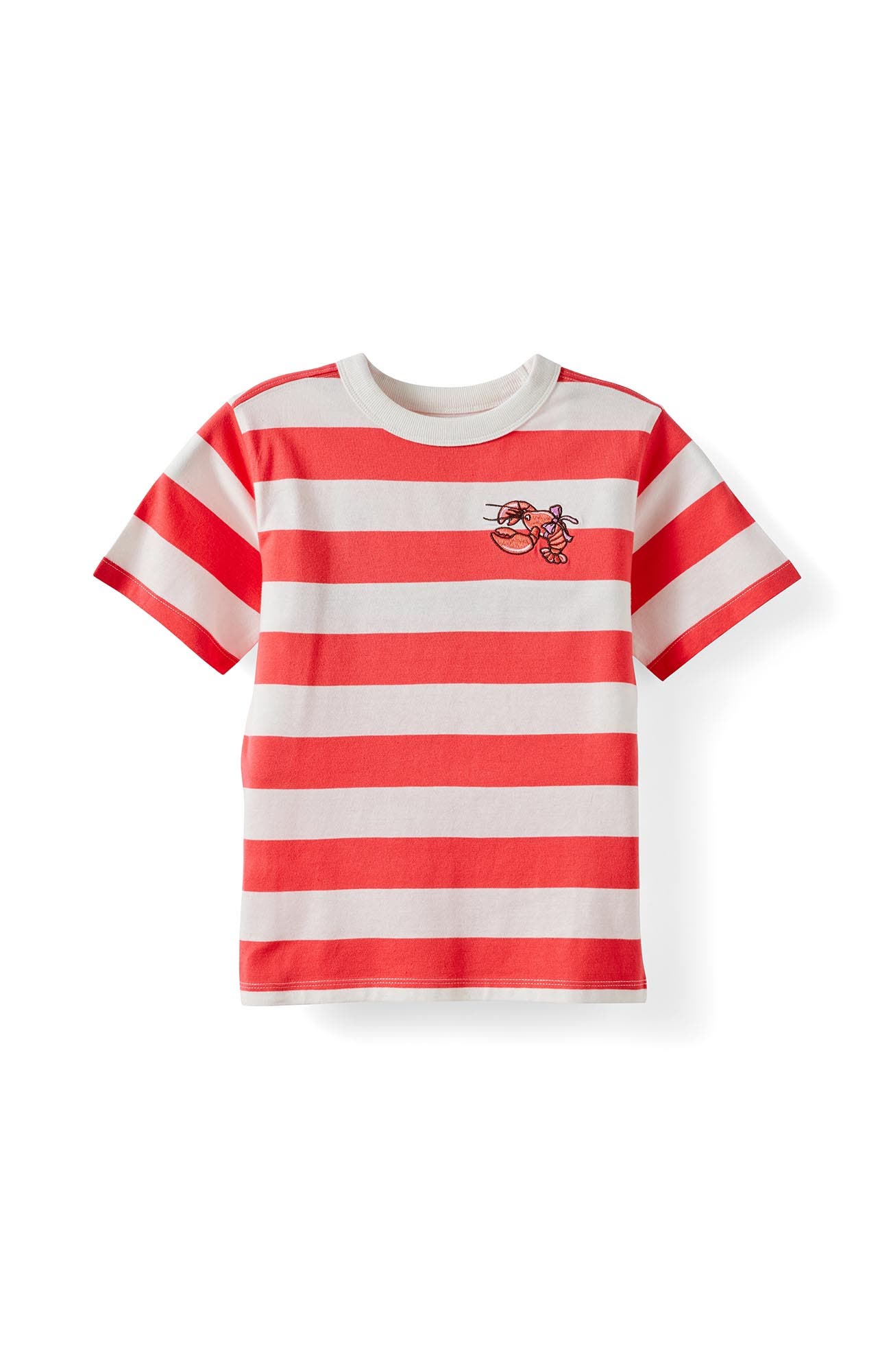 Coral Red Vanilla Stripe