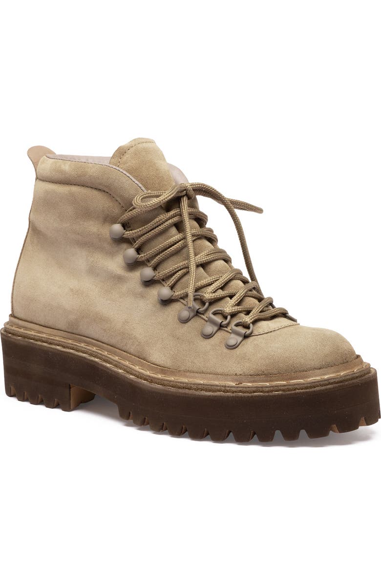 Officine Creative Blossom 005 leather bootie, Main, color, Beige