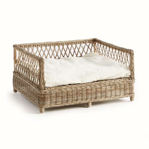 Normandy Handwoven Raised Pet Bed 24" x 27.25"