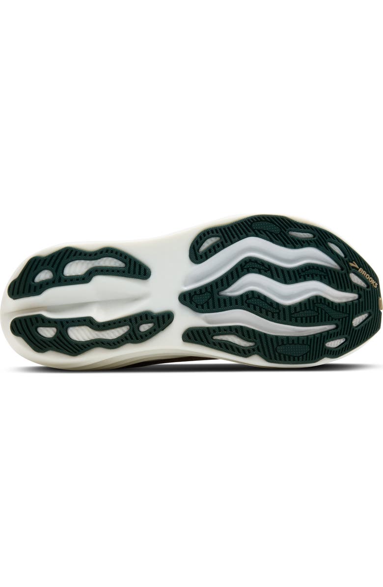 Brooks Glycerin Max Running Shoe, Alternate, color, Falcon/ Green/ London Fog