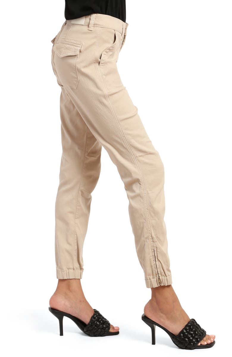 Mavi Jeans Luxe Twill Utility Jogger Pants, Alternate, color, 