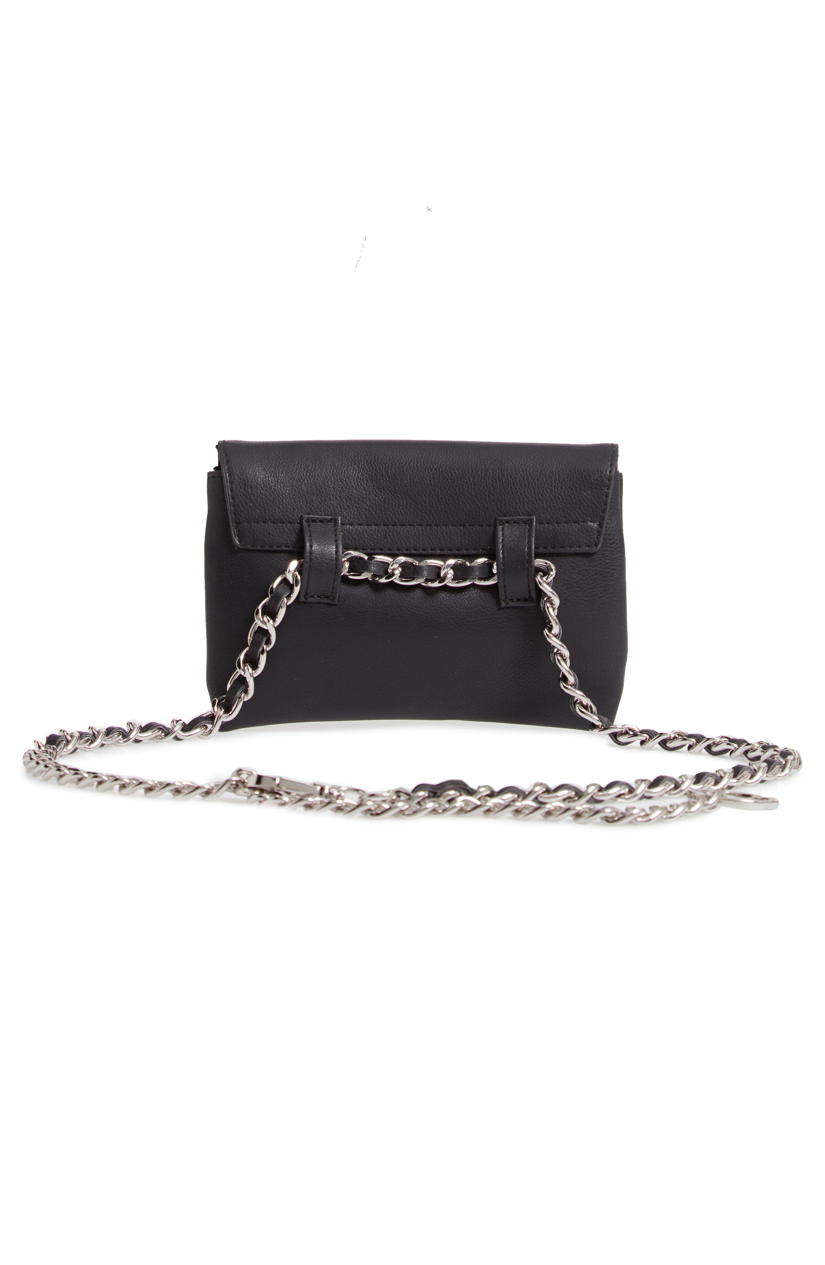 Steve Madden Chain Belt Bag, Alternate, color, 