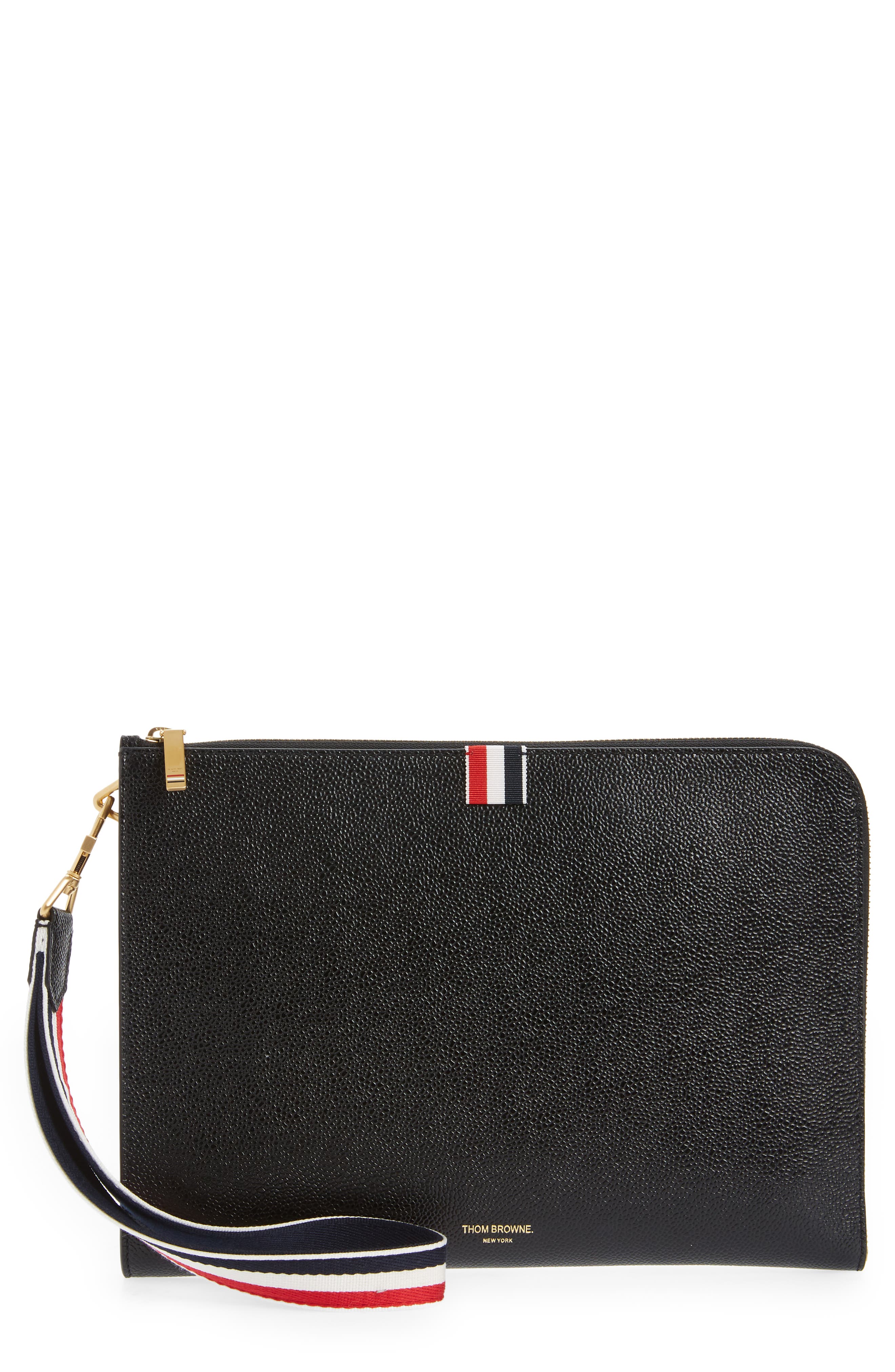 Zip Around Wallet, Main, color, BLACK
