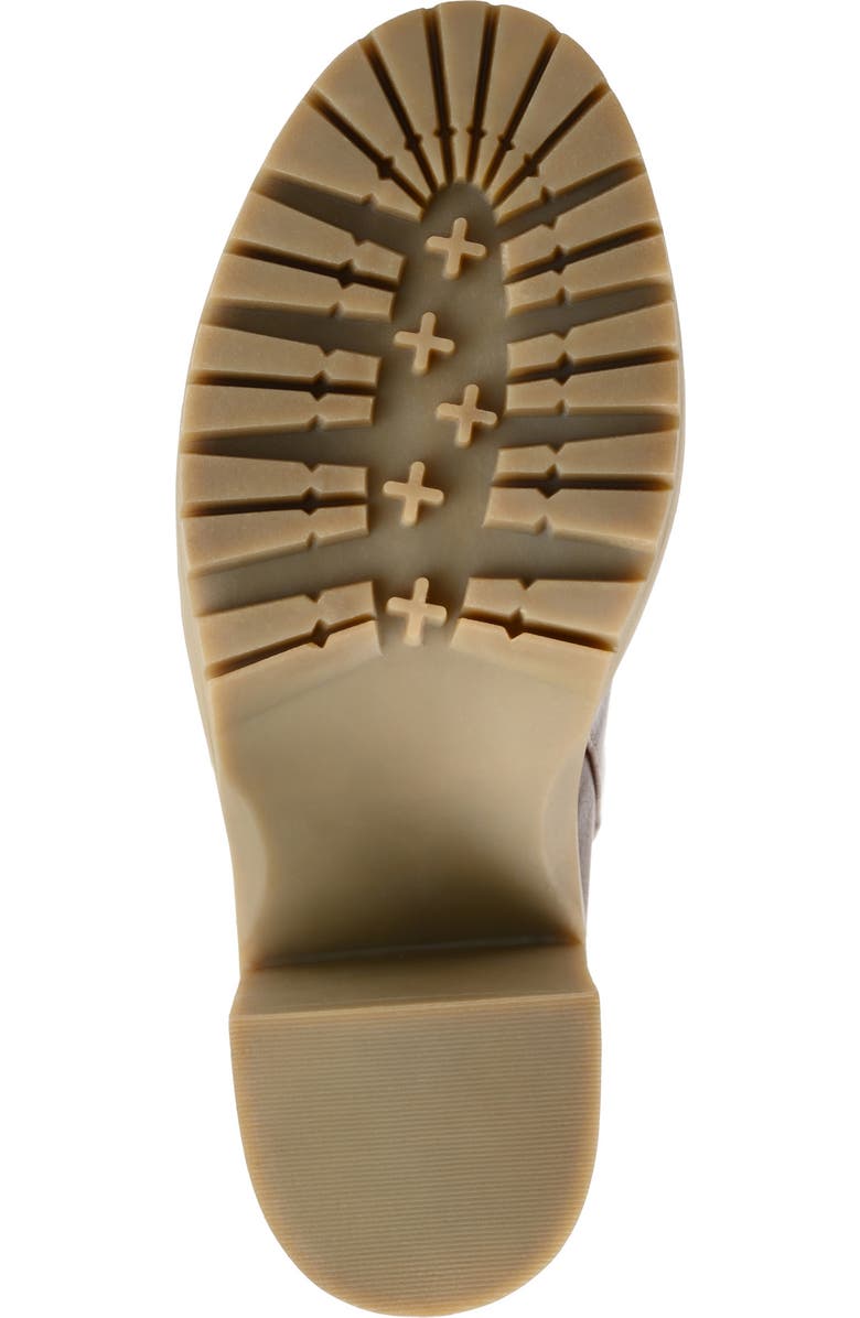 Journee Collection Jaquie Lug Sole Bootie, Alternate, color, Brown