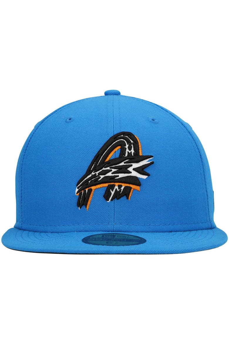 Men's New Era Royal Akron RubberDucks Authentic Collection Team Alternate 59FIFTY Fitted Hat, Alternate, color, Royal