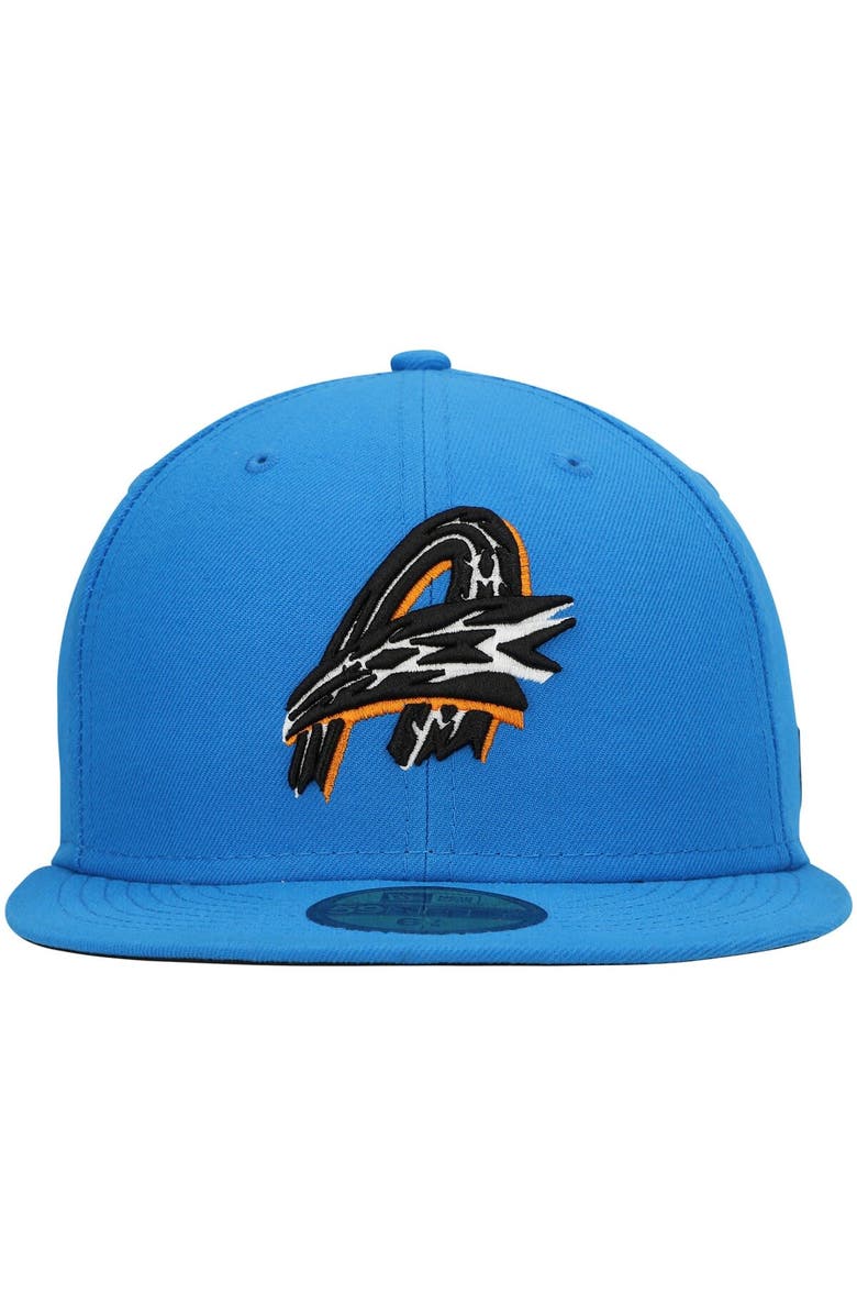 New Era Men's New Era Royal Akron RubberDucks Authentic Collection Team Alternate 59FIFTY Fitted Hat, Alternate, color, Royal