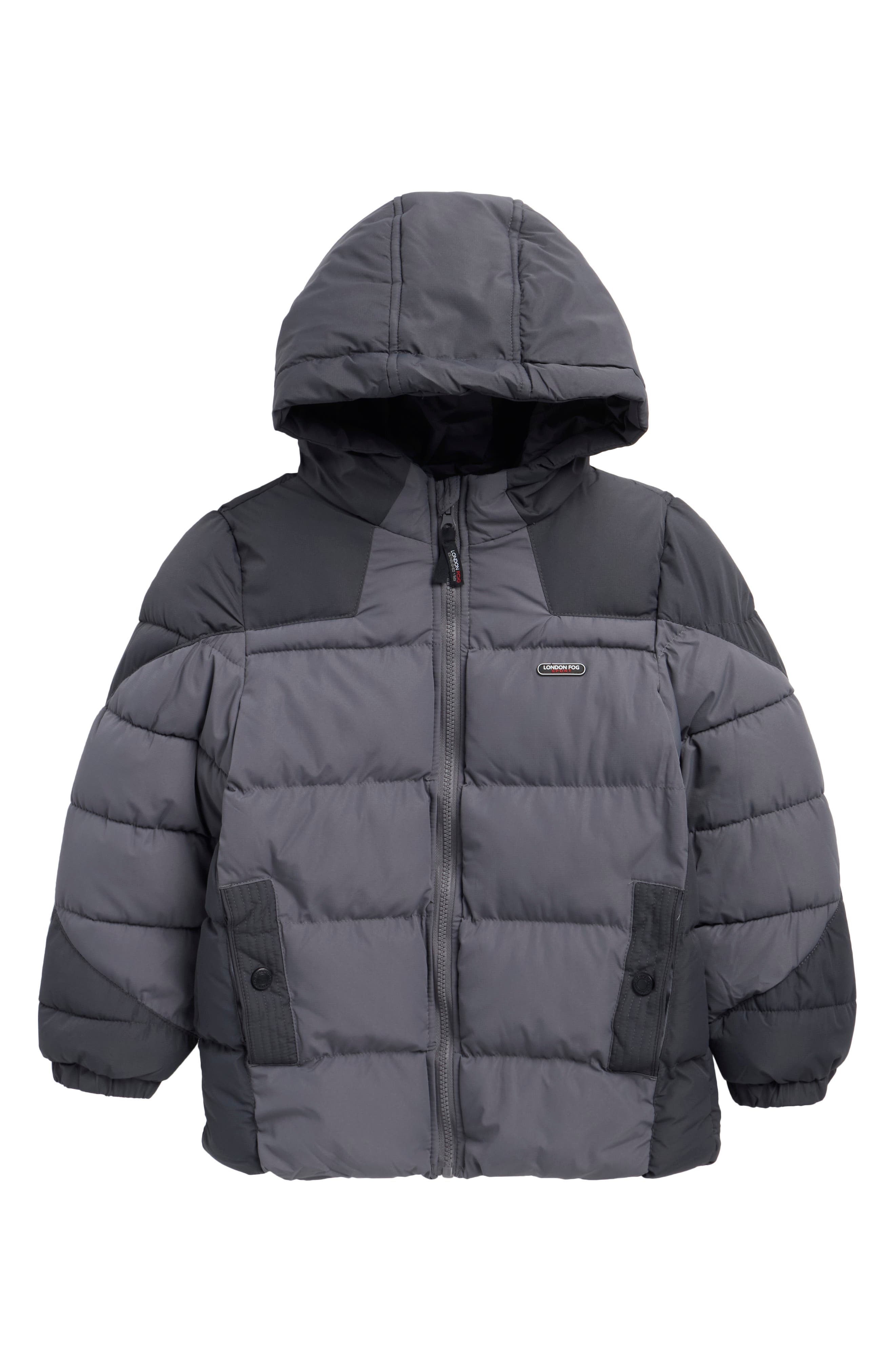 Kids' Colorblock Puffer Coat