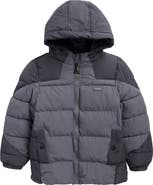 London Fog Kids' Colorblock Puffer Coat