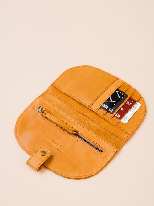 Able Marisol Wallet In Cognac