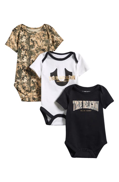 3-Pack Assorted Bodysuits (Baby)